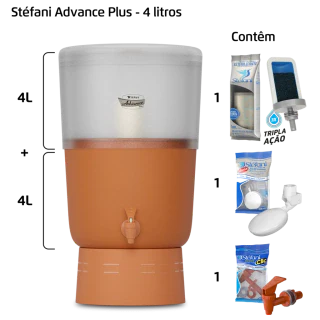 Filtro Advance Plus – 4 litros – 1 vela
